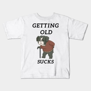 Getting Old Sucks Kids T-Shirt